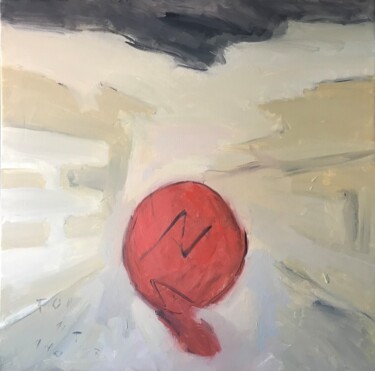 Peinture intitulée "Soccer ball XVIII" par Nello Formisano, Œuvre d'art originale, Huile Monté sur Châssis en bois