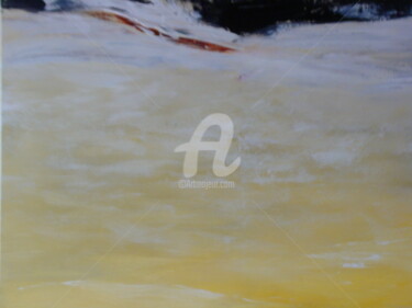 Peinture intitulée "L'éclat de la baie" par Nelly Carnet, Œuvre d'art originale, Acrylique Monté sur Châssis en bois