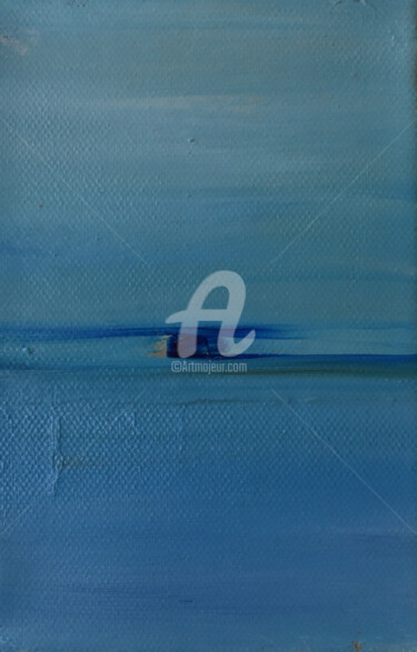 Pintura titulada "minimalisme 3" por Nelly Carnet, Obra de arte original, Acrílico Montado en Bastidor de camilla de madera
