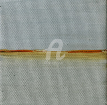 Painting titled "Minimalisme 7" by Nelly Carnet, Original Artwork, Acrylic Mounted on Wood Stretcher frame