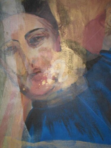 Peinture intitulée "Agostino" par Nelly Kryn, Œuvre d'art originale