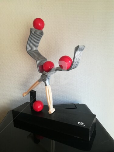 Objet 1 Sculpture intitulée "Objet 1" par Nelly Sanchez, Œuvre d'art originale, Plastique