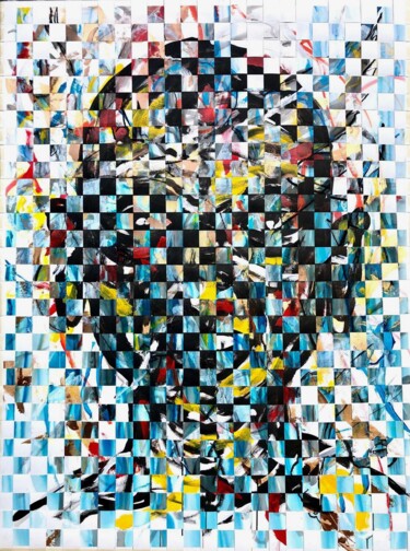Картина под названием "Mirage II" - Nelson Gomes Teixeira, Подлинное произведение искусства, Чернила