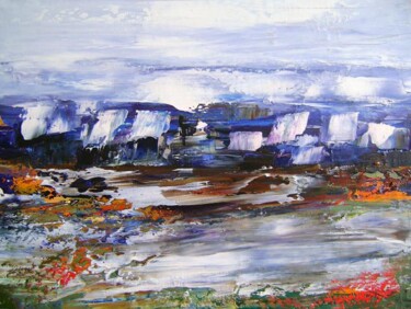 Painting titled "LANDSCAPE COLLECTIO…" by Nelu Gradeanu, Original Artwork, Oil