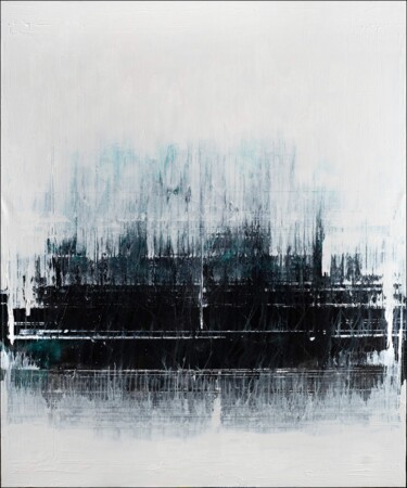 Malarstwo zatytułowany „Blue Horizon” autorstwa Nemanja Nikolic, Oryginalna praca, Akryl