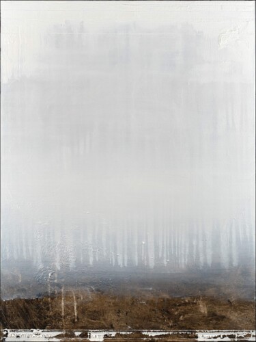 Malarstwo zatytułowany „When the Earth Turn…” autorstwa Nemanja Nikolic, Oryginalna praca, Akryl Zamontowany na Drewniana ra…