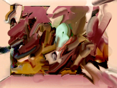 Digital Arts titled "3.acting3xc" by Immo Jalass, Original Artwork, Digital Painting