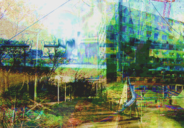Digital Arts titled "urbandeck1da.jpg" by Immo Jalass, Original Artwork, Digital Painting