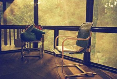Photography titled "Veranda Chairs" by Nemi Miller, Original Artwork
