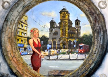 Pintura titulada "Choices - Seductivi…" por Nenad Kojić, Obra de arte original, Acrílico Montado en Bastidor de camilla de m…