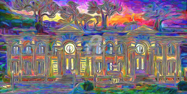 Digital Arts titled "Mangrova palace" by Nenad Vasic Kiklop99, Original Artwork, Digital Painting