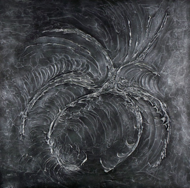 Peinture intitulée "Abstract Aliens  -…" par Neo Asgard, Œuvre d'art originale, Acrylique