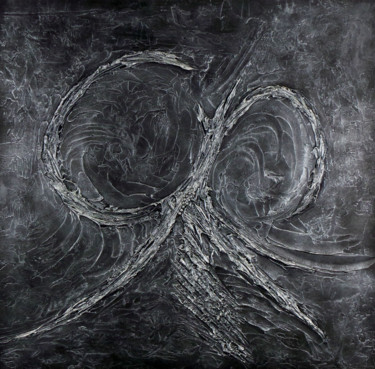 Peinture intitulée "Abstract Aliens  -…" par Neo Asgard, Œuvre d'art originale, Acrylique