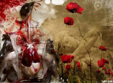Arts numériques intitulée "Absinthe" par Jac-Zap, Œuvre d'art originale, Photo montage