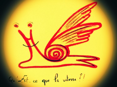 Painting titled "qu'est ce que la vi…" by Nephidell, Original Artwork