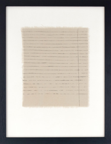 Dessin intitulée "Untitled Diary 31 x…" par Neringa Dastoor, Œuvre d'art originale, Encre Monté sur Carton