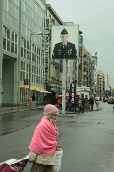 Fotografia intitulada "pinkthegrey" por Nero, Obras de arte originais