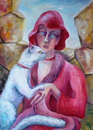 Painting titled "TO BELONG" by Nesis Elisheva (Eli7), Original Artwork, Oil