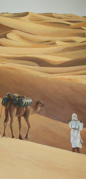 "SALON - désert" başlıklı Tablo Nessé tarafından, Orijinal sanat