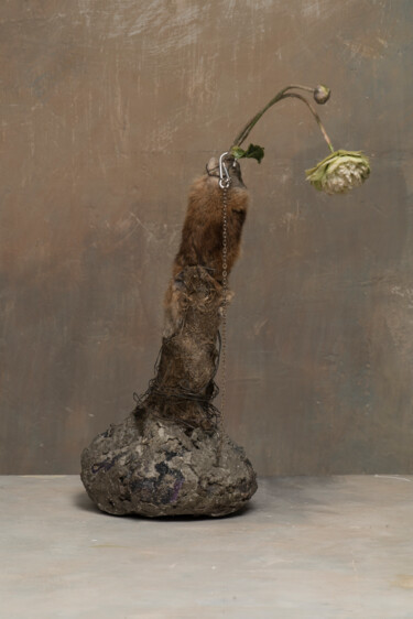 Скульптура под названием "Без названия2, из с…" - Sasha Nesterkina, Подлинное произведение искусства, бетон