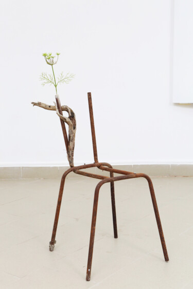 Скульптура под названием "Untitled, "Harmoniu…" - Sasha Nesterkina, Подлинное произведение искусства, Металлы