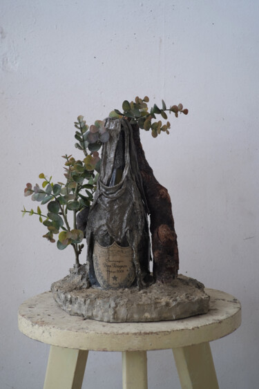Skulptur mit dem Titel "A la carte 2" von Sasha Nesterkina, Original-Kunstwerk, Zement