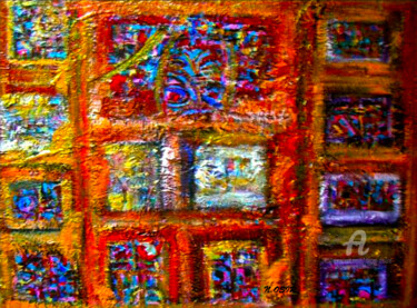 Digitale Kunst mit dem Titel "Reverie -  peinture…" von Neter Osiirê, Original-Kunstwerk, Acryl