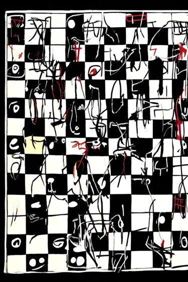 Artes digitais intitulada "Chess 34" por Nevio Massaro, Obras de arte originais, Pintura digital