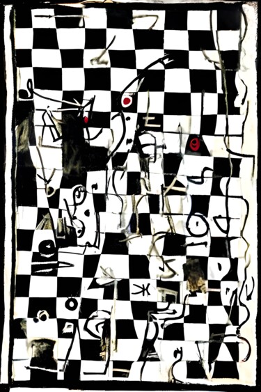 Artes digitais intitulada "Chess 53" por Nevio Massaro, Obras de arte originais, Pintura digital
