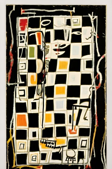 Artes digitais intitulada "Chess 68" por Nevio Massaro, Obras de arte originais, Pintura digital