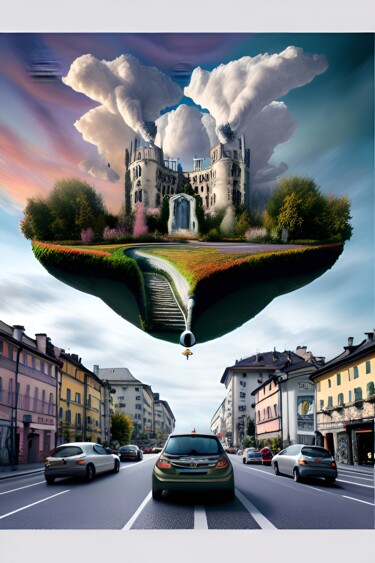 Digital Arts titled "Surréaliste 46" by Nevio Massaro, Original Artwork, AI generated image