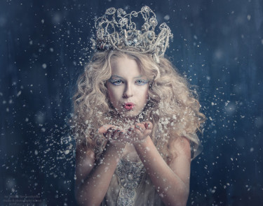 摄影 标题为“SNOWQUEEN” 由Nevmezhitskaya, 原创艺术品