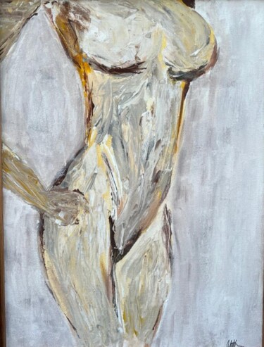 Peinture intitulée "Woman I" par New Artist Natalialia, Œuvre d'art originale, Huile