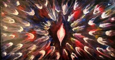 Картина под названием ""La grazia Divina"" - Nezir Sarac, Подлинное произведение искусства, Масло Установлен на Деревянная р…