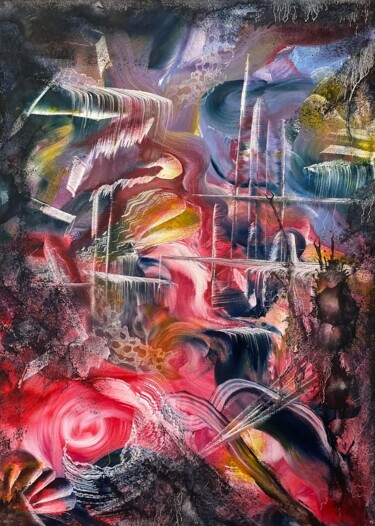 Картина под названием ""Best Artist"" - Nezir Sarac, Подлинное произведение искусства, Масло Установлен на Деревянная рама д…