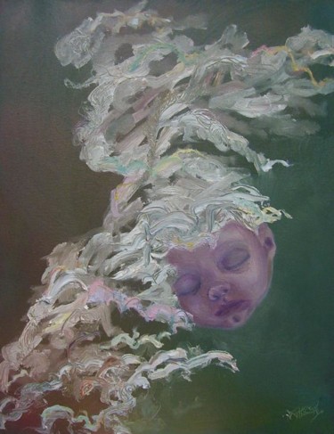 Malarstwo zatytułowany „Dream Orion” autorstwa Nancy Price, Oryginalna praca, Olej