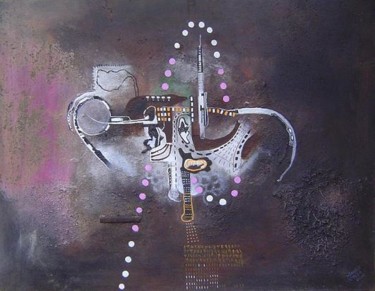 Peinture intitulée "Gloireequestre.jpg" par Gl Ngangue Embola, Œuvre d'art originale