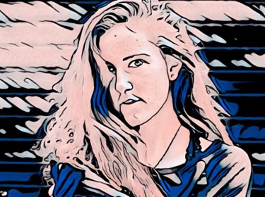 Anime Women Arts numériques intitulée "Anime Women" par Nia Carr, Œuvre d'art originale, Photo montage