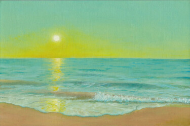 Pittura intitolato "Coast" da Dmitry Bychkov, Opera d'arte originale, Olio