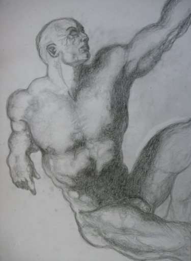 Peinture intitulée "Faust" par Niccolò Montemagni, Œuvre d'art originale, Graphite