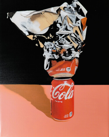 Peinture intitulée "Empty above Full" par Nicholaas Chiao, Œuvre d'art originale, Huile