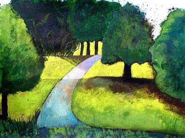 Painting titled "The Road to Richmon…" by Nick Cowling, Original Artwork