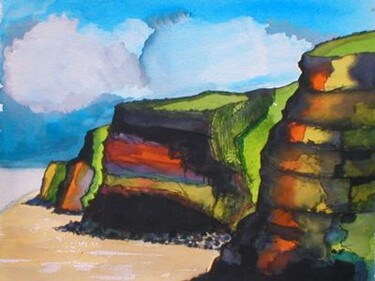 Painting titled "Druids Haven" by Nick Cowling, Original Artwork