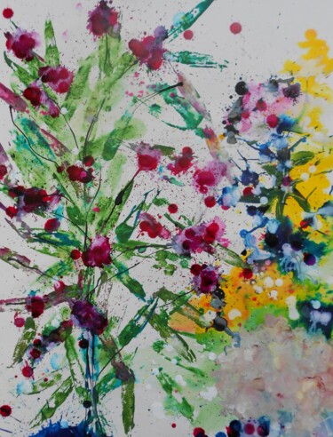 Painting titled "Oleander" by Nick Cowling, Original Artwork