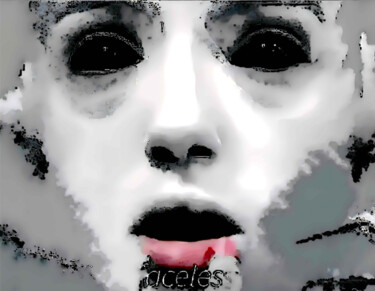Arte digitale intitolato "Faceless" da Nick Fatum, Opera d'arte originale, Fotomontaggio