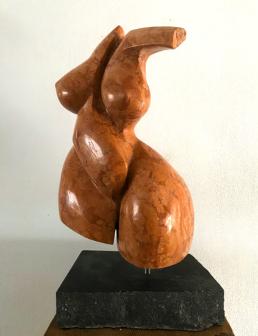 Sculptuur getiteld "Raffaella - third s…" door Nick Vermeulen, Origineel Kunstwerk, Steen