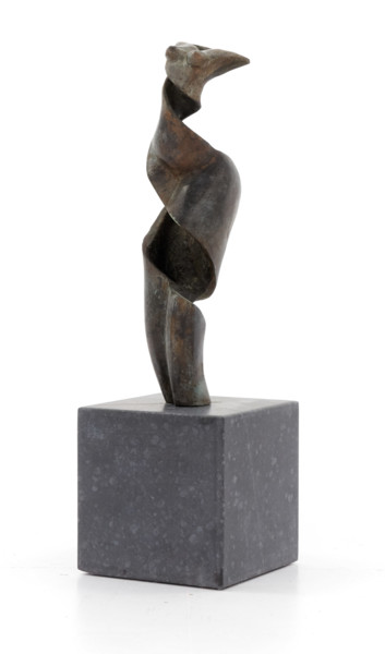Скульптура под названием "Miss Peel Gets Bron…" - Nick Vermeulen, Подлинное произведение искусства, Бронза