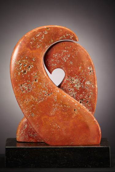 Sculpture intitulée "Amor Infinito / Geb…" par Nick Vermeulen, Œuvre d'art originale, Pierre