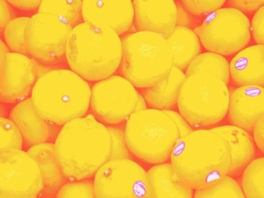 Digital Arts titled "Lemons" by Nick Mancuso, Original Artwork, Digital Painting