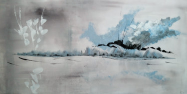 Peinture intitulée "Swamps" par Nicolas Lesage, Œuvre d'art originale, Acrylique